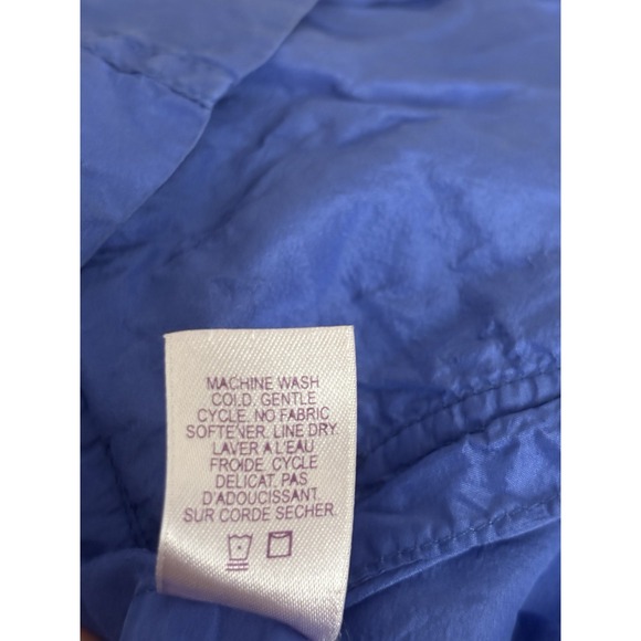 Calypso Saint Barth Women's 100% Silk Blue A-line Skirt Pockets Size Small‎ USA - Picture 5 of 7